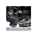 STS Oto Aksesuar Hyundai İ20 2009 - 2013 Uyumlu Premium Deri Kol Dayama Kolçak Lüx Tip
