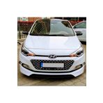 STS Oto Aksesuar Hyundai I20 2014 Sonrası Uyumlu Sinyalli Batman Yarasa Ayna Kapağı Piano Black Abs Plastik