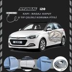STS Oto Aksesuar Hyundai I20 Oto Araç Kapı Koruma Fitili 5metre Parlak Gri Renk