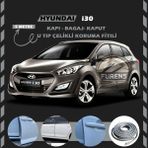 STS Oto Aksesuar Hyundai I30 Oto Araç Kapı Koruma Fitili 5metre Parlak Gri Renk
