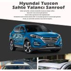 STS Oto Aksesuar Hyundai Tuscon Parlak Siyah Yalancı Çakma Sahte Sunroof
