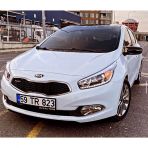 Sts Oto Aksesuar Kia Cerato Sinyalli Uyumlu 2016-2019 Batman Yarasa Ayna Kapagi Piano Black Abs Plastik