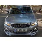 Sts Oto Aksesuar Peugeot 301 2012-2019 Batman Yarasa Ayna Kapagi Piano Black Abs Plastik