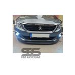 STS Oto Aksesuar Peugeot 301 2012-2024 Uyumlu Astra H Esnek Ön Lip 2 Parça Tampon Altı Dil Karlık