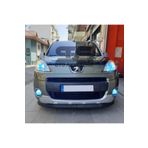 STS Oto Aksesuar Peugeot Partner 1996-2024 Uyumlu Astra H Esnek Ön Lip 2 Parça Tampon Altı Dil Karlık