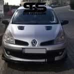 STS Oto Aksesuar Renault Clio 3 Uyumlu Piano Black Kaput Üstü Havalandırma Izgarası