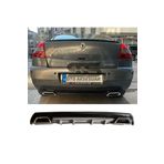 STS Oto Aksesuar Renault Megane 2 Sedan Difüzör Arka Tampon Eki 2 Egzoz Çıkışlı Gri Lüx Tip