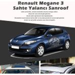 STS Oto Aksesuar Renault Megane 3 Parlak Siyah Yalancı Çakma Sahte Sunroof