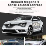 STS Oto Aksesuar Renault Megane 4 Parlak Siyah Yalancı Çakma Sahte Sunroof
