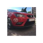 STS Oto Aksesuar Seat İbiza mk3 2014-2023 Uyumlu Astra H lip Esnek Ön Lip 2 Parça Tampon Altı Dil Karlık