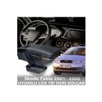 STS Oto Aksesuar Skoda Fabia 2001- 2006 Uyumlu Premium Deri Kol Dayama Kolçak Lüx Tip