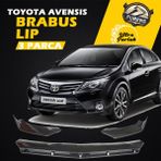 STS Oto Aksesuar Toyota Avensis 2015-2018 Uyumlu Brabus Ön Lip 3 Parça Kanatlı Lip
