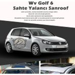 STS Oto Aksesuar Volksvogen Golf 6 Parlak Siyah Yalancı Çakma Sahte Sunroof