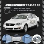 STS Oto Aksesuar Volksvogen Passat B6 Oto Araç Kapı Koruma Fitili 5metre Parlak Gri Renk