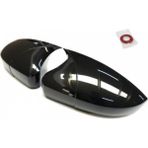 Sts Oto Aksesuar Vw Caddy Uyumlu Mk3 2015-2020 Batman Yarasa Ayna Kapağı Piano Black Abs Plastik - Sağ - Sol