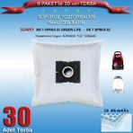 STT Sunny Sn 7 Sprks 01 Green Life - Sn 7 Sprks 02 Modellerine Uygun Süpürge Toz Torbası 200120 - 30 Adet