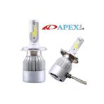 STTİCARET Apexi h3 Buz Mavi Led Xenon Far Ampulü Yeni Nesil Şimşek Etkili / 10800