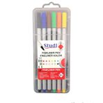 Studi Fineliner Keçeli Kalem 0.4 mm 12 Renk