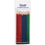 Studi Mercanlı Kurşun Kalem 10'Lu
