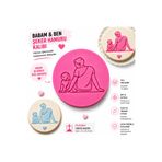 StudioAslanDesign Babam ve Ben Şeker Hamuru & Kurabiye Kalıbı – Babam ve Ben Fondant Baskı Mührü