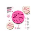 StudioAslanDesign Canım Kızım Şeker Hamuru Kalıbı | PLA Fondant Baskı Damgası | Pasta Kurabiye Süsleme Kalıbı