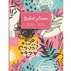 Study Planner For High School Students: Weekly Monthly Plan Book to Stay Organized During 2020 - 2021 School Year