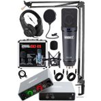 Studyo Ekipmanlari Exclusive Paket-1 Cx2 Mikrofon Glx-700Gr Ses Karti Studyo Kayit Seti