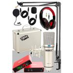 Stüdyo Kayıt Seti - GLX-700 Ses Kartı + CX1-C Mikrofon + Kulaklık