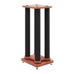 Stüdyo Monitörü Subwoofer ve Hoparlörler için Evrensel Doldurulabilir Hoparlör Standları 2 Adet 25 * 30 CM Masaüstü Kitaplık Hoparlör Standları 70 cm'ye kadar Ayarlanabilir Yükseklik