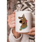Stüdyo SM Vektörel Çizim Scooby-Doo Resimli Baskılı Kupa Bardak