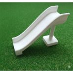 Studyo Tridi Tekli Kaydırak - 3D Baskı - Beyaz