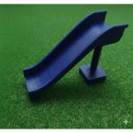 Studyo Tridi Tekli Kaydırak - 3D Baskı - Mavi