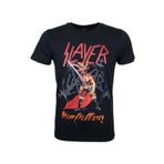 StüdyoÜmitTişört Slayer Show No Mercy Metal Band Baskılı Penye Tişört