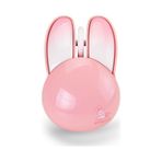 Studz M6 Playrab Tavşan Kablosuz Optik Mouse pembe