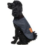Stuf&Co Su Geçirmez Yağlı Koton Köpek Montu - Lacivert - XS
