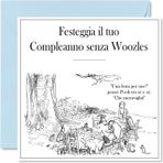Stuff4 Kadınlar ve erkekler için eğlenceli doğum günü kartları – No Woozle – Anne, baba, erkek kardeş, kız kardeş, oğul, kız, büyükanne, dede için doğum günü kartı, 145 mm x 145 mm doğum günü
