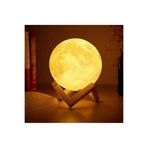 STUMBANNG Ahşap Standlı Ay Gece Lambası 12Cm