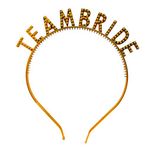 Stumbanng Altın Renk Team Bride Taç – Gelin ve Nedime Tacı