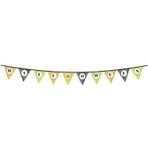 Stumbanng Cadılar Bayramı Kabak Temalı Halloween Yazılı Banner Süs Flama 3 Metre
