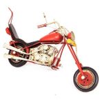 Stumbanng Dekoratif Metal Motosiklet Vintage Biblo Ev Ofis Hediyelik - standart - Renkli