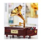 Stumbanng Nostaljik Gramafon Hareketli Müzik Kutusu Çekmeceli N-28AL5