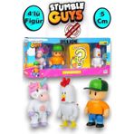 Stumble Guys 4'lü Aksiyon Figür Set - Ms Stumble He