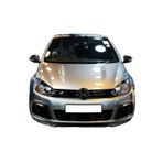 stuning Vw Golf 6 R Ön Tampon Eki Plastik Parlak Siyah 3 Parça 2009-2012