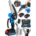 Sturdy 21 VOLT Şarjlı El Testeresi 10-15 cm Ağaç Odun Dal Kesme Profesyonel Kullanım İçin Tasarlandı