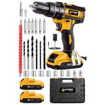 Sturdy Drill 58 V Çift Akülü 24 Parça Şarjlı Matkap
