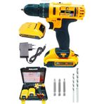 Sturdy Power Tools 36 V 5.0 Amper Çift Akülü 5 Parça Uç Şarjlı Vidalama Matkap