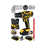 Sturdy Power Tools 58 Volt 6,0 Amper Darbeli Metal Şanzuman Şarjlı 24 Parça Vidalama Matkap