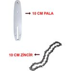 Sturdy Power Tools Mini Akülü Dal Budama Testere Uygun Yedek Zinciri + Palası 10 cm
