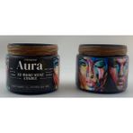 Stworkshop Aura: Hediyelik Özel Tasarım Ud Ağacı Aromalı Kokulu Mum %100 Vegan Doğal Soya Wax El Yapımı Mum ''hediyeli'' - 1 Adet