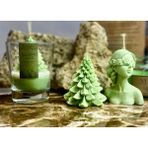 Stworkshop Happyday Pine: Üçlü Çam Kokulu Mum Seti %100 Doğal, Vegan Soya Wax Etkili ve Doğal Çam Kokusu El Yapım Tasarım Ürünler.ı - 1 Adet